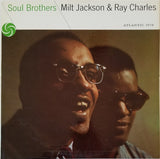 Milt Jackson & Ray Charles : Soul Brothers (LP, Mono, RP, Scr)