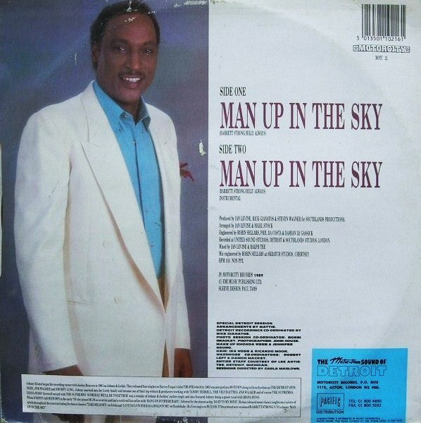 Johnny Bristol : Man Up In The Sky (12")