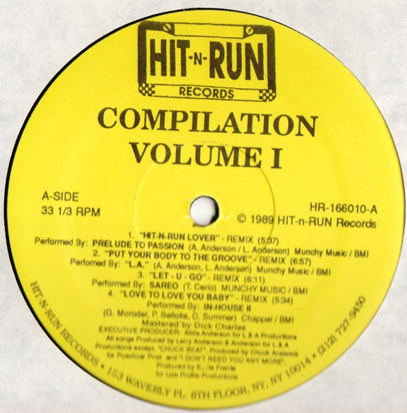 Various : Compilation Vol. 1 (LP, Comp)