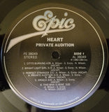 Heart : Private Audition (LP, Album, Pit)