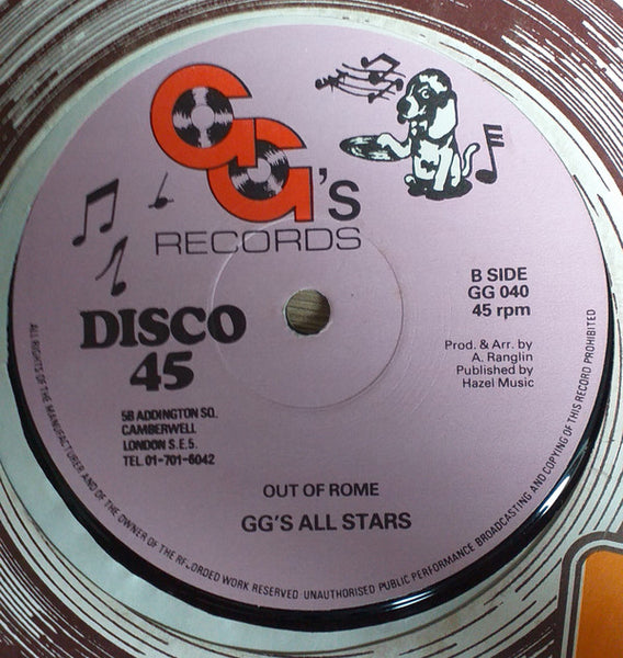 Gregory Isaacs & U Brown / G.G. Allstars : The Border / Out Of Rome (12")