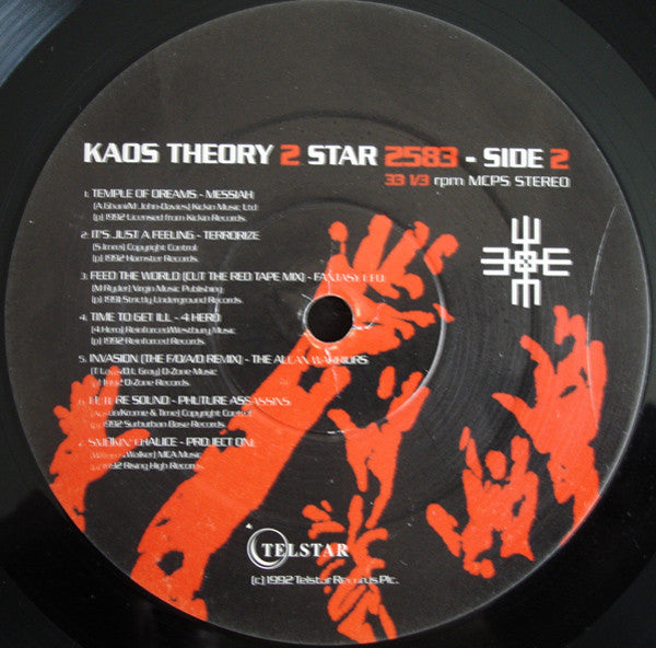 Various : Kaos Theory 2 (LP, Comp)