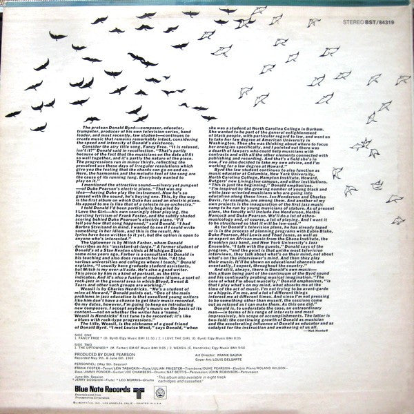Donald Byrd : Fancy Free (LP, Album)