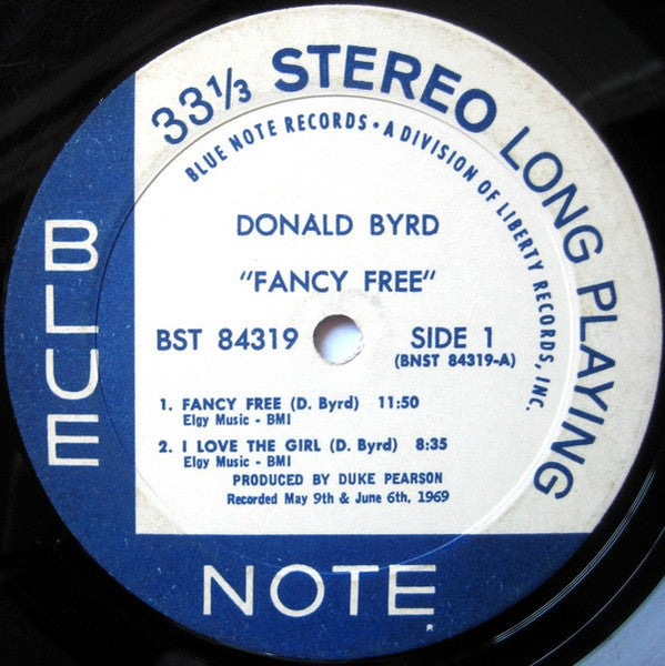 Donald Byrd : Fancy Free (LP, Album)