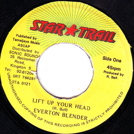 Everton Blender : Lift Up Your Head / Gwaan Natty (7")