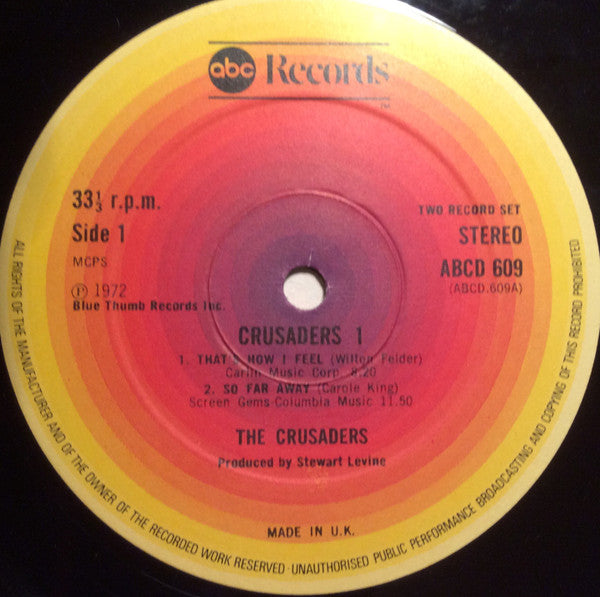 The Crusaders : Crusaders 1 (2xLP, Album, RE)