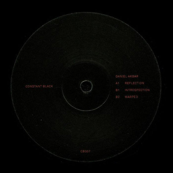 Daniel Akbar : Reflections (12")