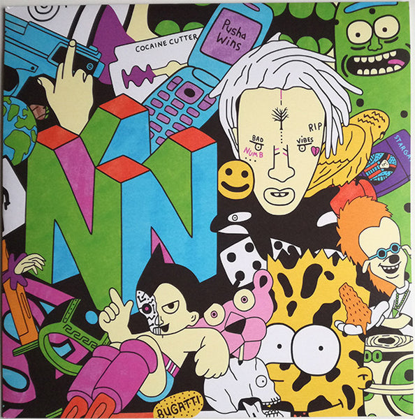 Various : Gangster Music Vol. 1 (2xLP, Comp, Ltd, Pin)