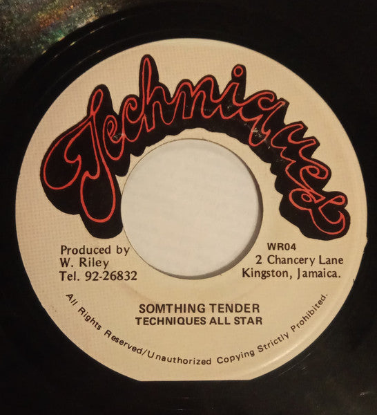 Johnny Osbourne / Techniques All Stars : See And Blind / Something Tender (7")