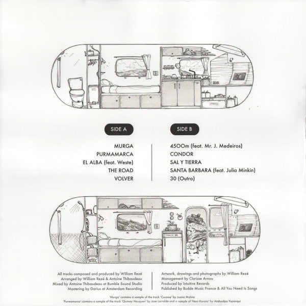 Thylacine (4) : Roads Vol.1 (LP, Album)