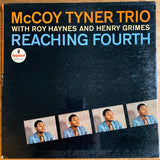 McCoy Tyner Trio With Roy Haynes And Henry Grimes : Reaching Fourth (LP, Album, RE, Gat)