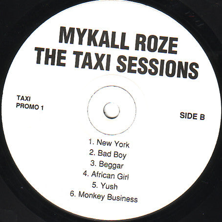 Sly & Robbie Presents Michael Rose : The Taxi Sessions (LP, Album, Promo)