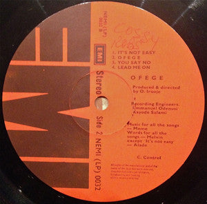 Ofege : Try And Love (LP, Album)