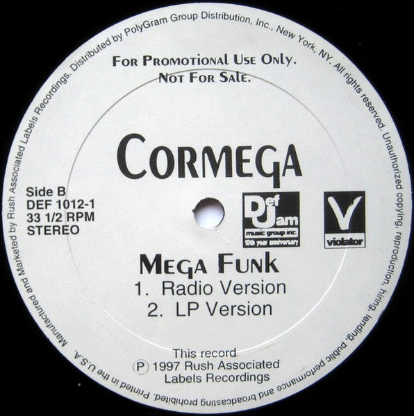 Cormega : Dead Man Walking (12", Promo)