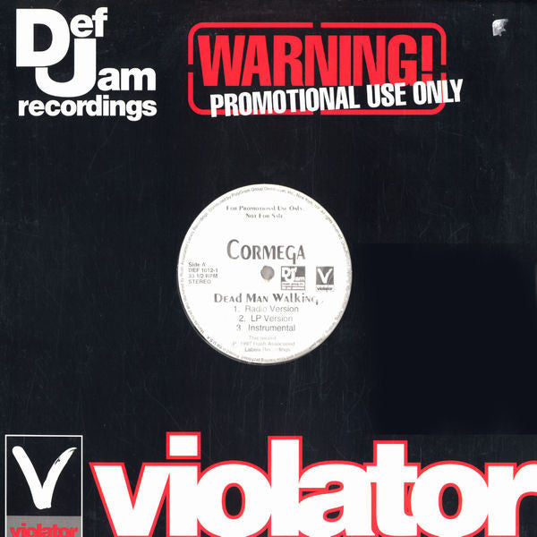 Cormega : Dead Man Walking (12", Promo)