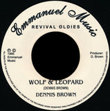 Dennis Brown : Wolf & Leopard / Here I Come (7", RE)
