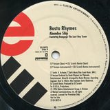 Busta Rhymes : Do My Thing / Abandon Ship (12", Promo)
