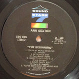 Ann Sexton : The Beginning (LP, Album)