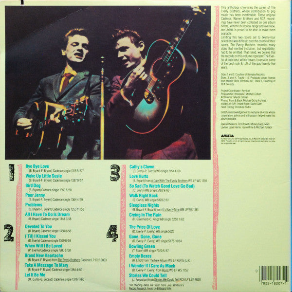 Everly Brothers : 24 Original Classics (2xLP, Comp, Ind)