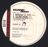 Duran Duran : Serious (12", S/Sided, Single, Etch, Ltd)