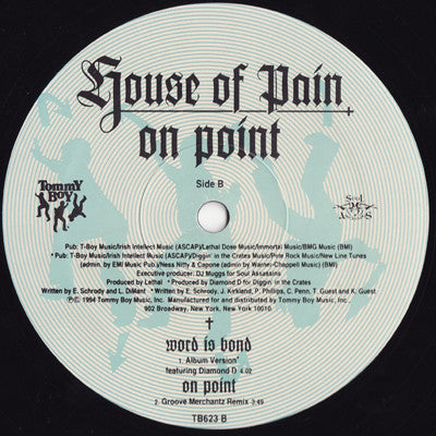 House Of Pain : On Point (12")