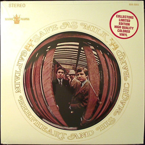 Captain Beefheart And His Magic Band* : Safe As Milk (LP, Album, Ltd, RE, Whi)