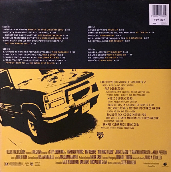 Various : Nothing To Lose - Music From And Inspired By The Motion Picture (2xLP, Comp, Gat)