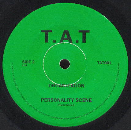 Organization (2) : Smokey Feeling / Personality Scene (7", Single, Unofficial)