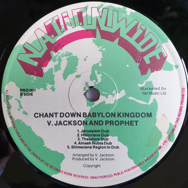 Yabby You : Chant Down Babylon Kingdom (LP, Album)