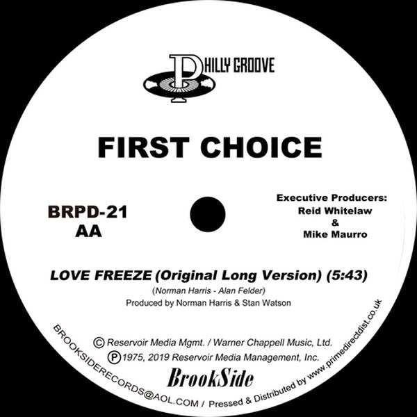 First Choice : Love Freeze (DJ Spinna Remix) (12")