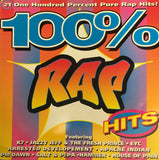 Various : 100% Rap (LP, Comp)