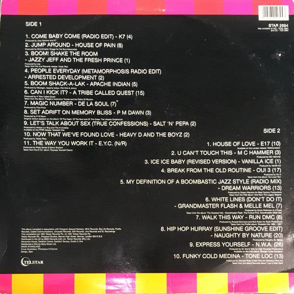 Various : 100% Rap (LP, Comp)