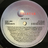 Various : 100% Rap (LP, Comp)