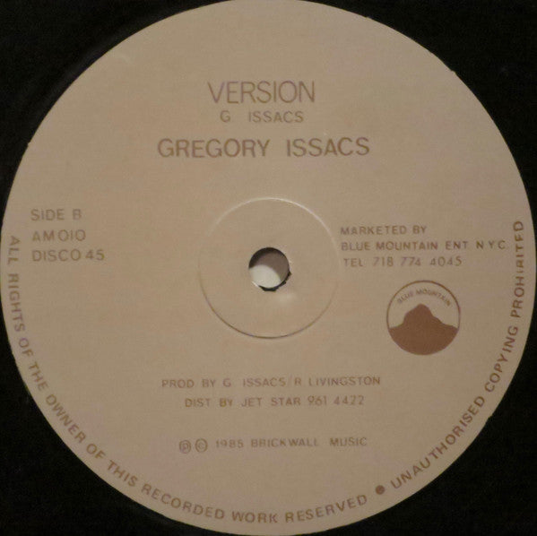 Gregory Issacs* : Musical Murder (12")