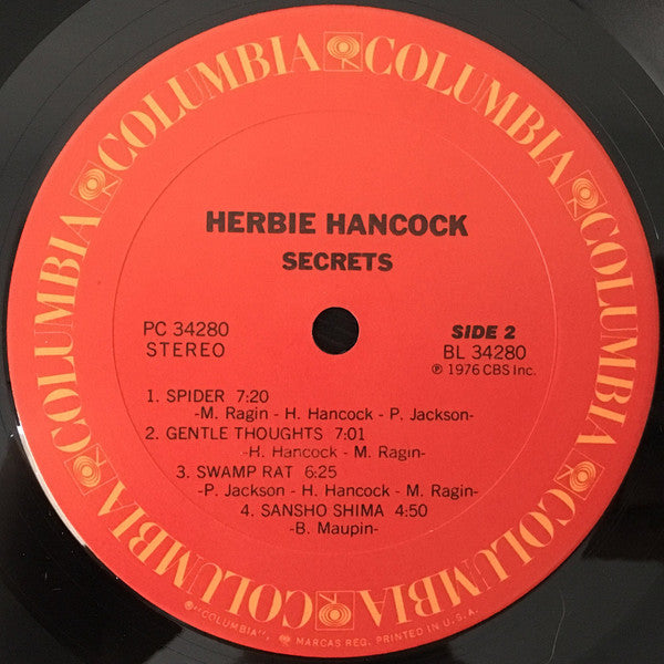 Herbie Hancock : Secrets (LP, Album)