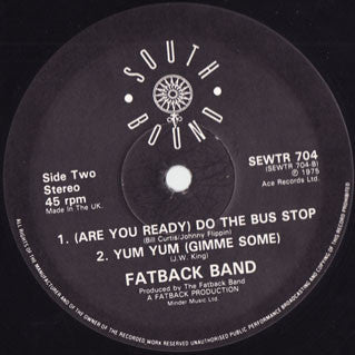 Fatback* : Bus Stop! Remix (12")