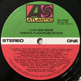 Roberta Flack And Peabo Bryson : Live & More (2xLP, Album, Gat)