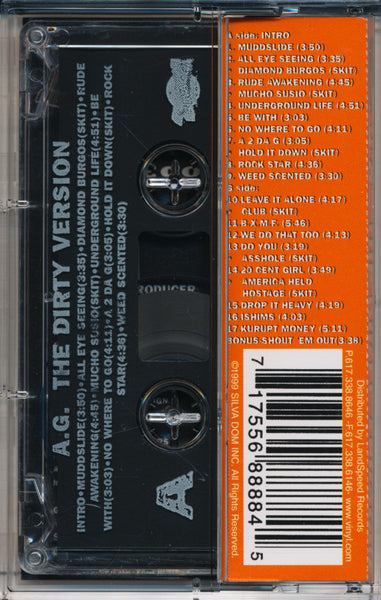 A.G.* : The Dirty Version (Cass, Album)