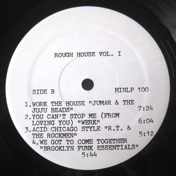 Various : Rough House Vol. 1 (LP, Comp, TP, Sta)