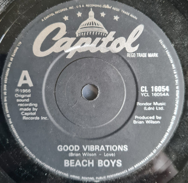 Beach Boys* : Good Vibrations (7", Single, RE)