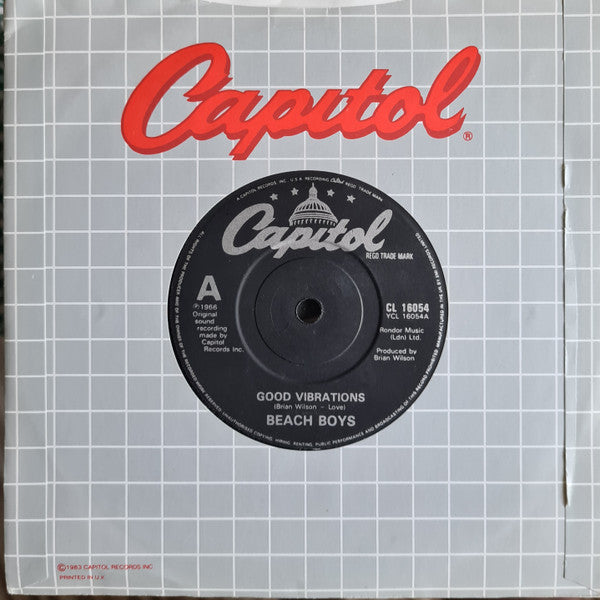 Beach Boys* : Good Vibrations (7", Single, RE)