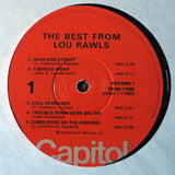Lou Rawls : The Best From Lou Rawls (2xLP, Comp)