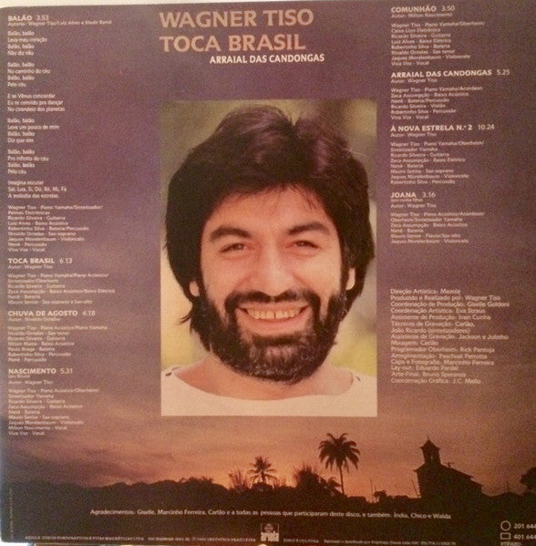 Wagner Tiso : Toca Brasil (Arraial Das Candongas) (LP, Album)
