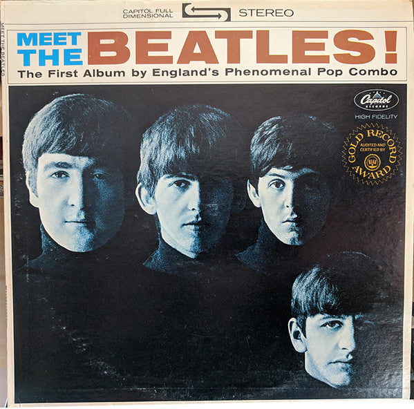 The Beatles : Meet The Beatles! (LP, Album, RE)