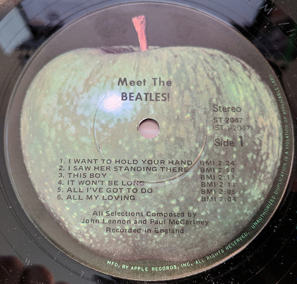 The Beatles : Meet The Beatles! (LP, Album, RE)