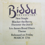 Biddu Orchestra : Blacker The Berry (Sweeter The Juice) / James Bond Disco Theme (12", Promo, W/Lbl)