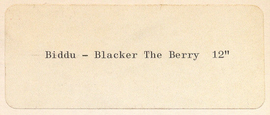 Biddu Orchestra : Blacker The Berry (Sweeter The Juice) / James Bond Disco Theme (12", Promo, W/Lbl)