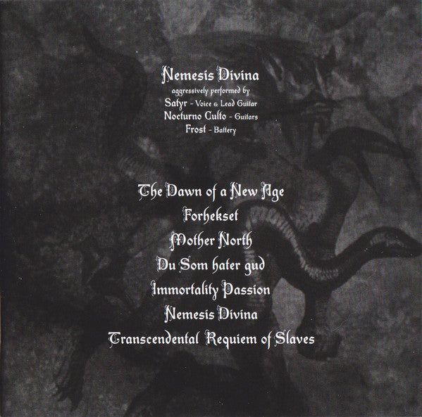 Satyricon : Nemesis Divina (CD, Album, RE, RM)