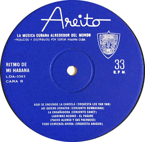 Various : Ritmo De Mi Habana (LP, Comp, Blu)