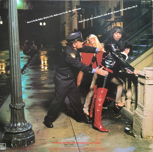 Rick James : Street Songs (LP, Album, RE, RP)